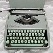 تصویر ماشین تایپ هرمس baby سالم خوشرنگ آلمانی 