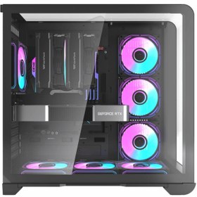 تصویر کیس گیمینگ دارک فلش مدل L280 