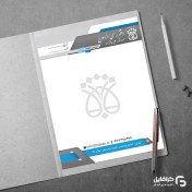 تصویر نمونه سربرگ دفتر اسناد رسمی لایه باز 