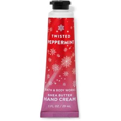 تصویر کرم دست بث اند بادی ورکس مدل Twisted Peppermint 