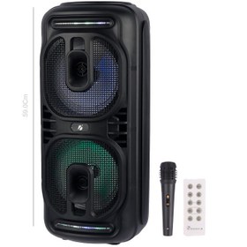 تصویر اسپیکر شارژی بلوتوثی قابل حمل کی تی اس 1819 speaker kts-1819