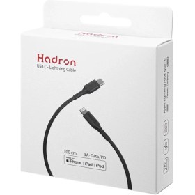 تصویر کابل USB-C به لایتنینگ هادرون مدل HTC-C-L01 hadron HTC-C-L01 cell phone data cable