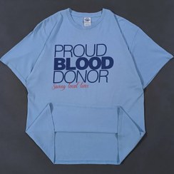تصویر تیشرت اورجینال برند با کیفیت و معروف Delta امریکا مدل Proud Blood Donor 
