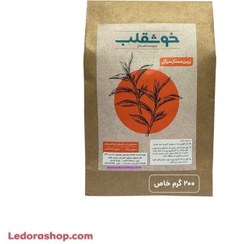 تصویر چای سیاه ممتاز زرین سرگل بهاره اصیل لاهیجان خوشقلب بسته 200 گرمی LEDORA Premium black KhoshGhalb tea Zarin Sergol Bahare 200GR