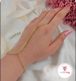 تصویر تمیمه دست طرح گندمی 