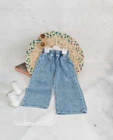 تصویر شلوار بگ دخترانه جین - سایز 