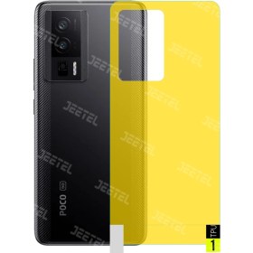 تصویر برچسب شفاف پشت گوشی Xiaomi Poco F5 Pro Xiaomi Poco F5 Pro Clear Tag Back Protector