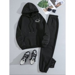 تصویر ست هودی و شلوار جاگر زنانه فری سایز ۳۶ تا ۴۶ 