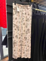 تصویر شلوار پارچه لینن ایتالیایی کمر کش 