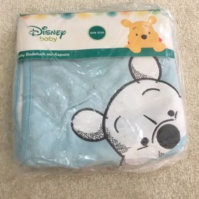 تصویر حوله نوزادی دیزنی لند مدل پو 