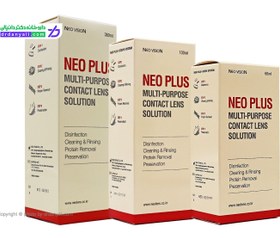 تصویر محلول شستشوی لنز نئو پلاس نئو ویژن 130 میل NEO VISION Neo Plus contact lens solution130 ml