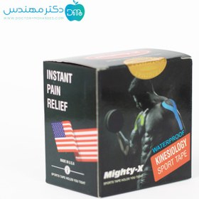 تصویر چسب کنزیوتیپ (Kinesiology Tape) مایتی‌ایکس (Mighty-X) 