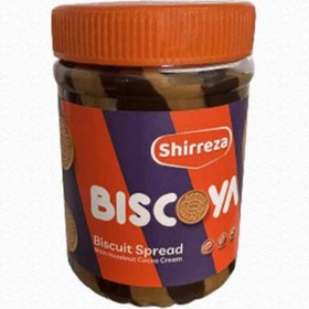 تصویر کرم بیسکوییت دو رنگ 