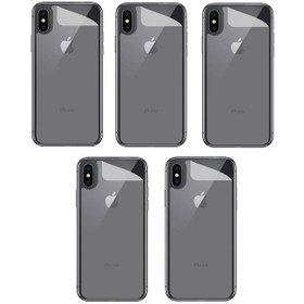 تصویر محافظ پشت گوشی مدل 001 مناسب برای گوشی موبایل اپل Iphone XS Max بسته 5 عددی 