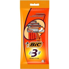 تصویر خودتراش بیک تیغ سه لبه بسته سه تایی مردانه BIC3 