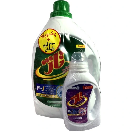 خرید و قیمت مایع لباسشویی تاژ با پک ویژه 2.7 کیلوگرم | ترب