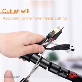 تصویر نظم دهنده کابل سیم زیپ طول ۱.۵ متر 