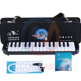 تصویر ملودیکا سوان Swan-32 مشکی - مشکی Swan-melodica-32