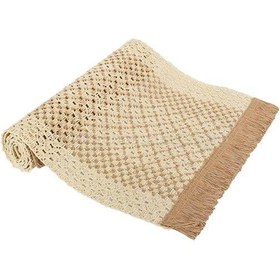 تصویر رانر حصیر بافت روشن کد 30 