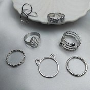 تصویر پک انگشتر کیتی سیلور uno