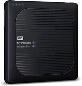 تصویر WD 3TB My Passport Wireless Pro Portable External Hard Drive - WiFi USB 3.0 - WDBSMT0030BBK-NESN 