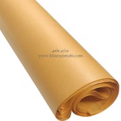 تصویر کاغذ الگو زرد ساده ضخیم 