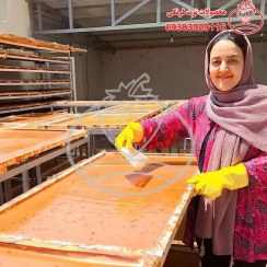 تصویر لواشک قطره طلا طعم ترش 