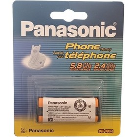 تصویر باتری تلفن پاناسونیک بسته 6 عددی P105 