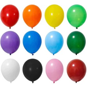 تصویر بادکنک ساده رنگی 