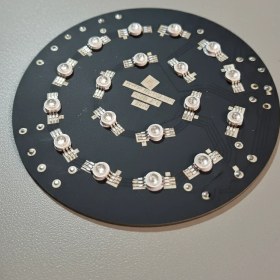 تصویر ماژول RGB فول‌کالر دفنی 24V آلومینیومی RGB فول‌کالر مخصوص چراغ‌