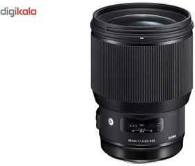 تصویر لنز سیگما مدل 85mm f/1.4 DG HSM Art for Canon Cameras Lens دسته دوم 85mm f/1.4 DG HSM Art for Canon Cameras Lens secound hand