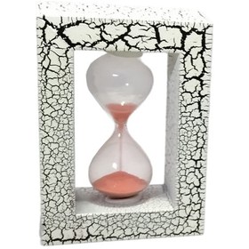 تصویر ساعت شنی سنگی کوچک رومیزی فانتزی 