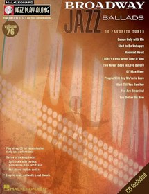 تصویر Jazz Playalong Vol 76 – Broadway Jazz Ballads For Alto And Tenor 