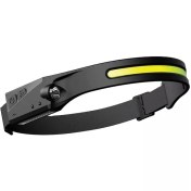 تصویر چراغ پیشانی سنسوردار COB-XPE مدل نواری ۴ حالته 