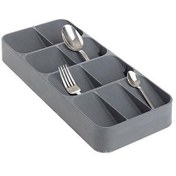 تصویر جا قاشقی داخل کشوی کابینت 