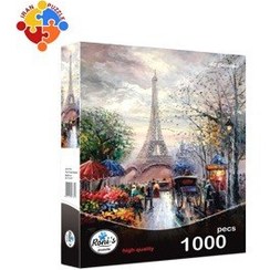 تصویر پازل 1000تکه بازار گل پاريس game-to