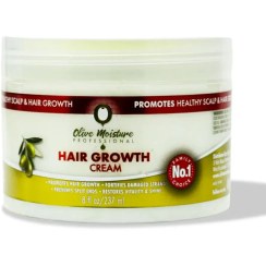 تصویر کرم تقویت و محرک رشد مو الیو مویسچر Olive Moisture Professional Hair Growth Cream 237ml 