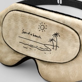 تصویر چشم بند خواب طرح ساحل مدل Coral29 Kava Coral29 Coast Sleep Mask