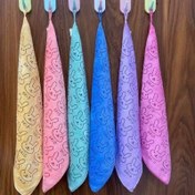تصویر دستمال آشپزخانه خرگوش 40 سانتی بسته 3عددی ستی میکروفایبر حوله ای 