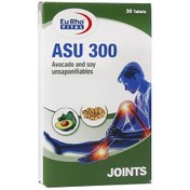 تصویر آسو 300 یوروویتال بسته 30 عددی | EuRhoVital ASU 300 Mg 30 Tabs 