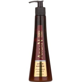 تصویر ماسک مو با آب کشی حاوی روغن آرگان 250میل تاپ شاپ Top Shop Argan Oil Revitalizing Hair Mask 250ml