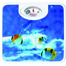 تصویر ترازوی مکانیکی شقایق Personenwaage Bathroom Scales