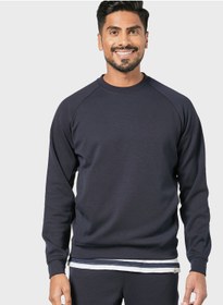 تصویر سویشرت اساسی برند mango man Essential Sweatshirt