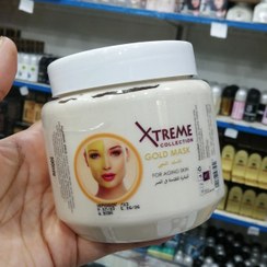 تصویر اکستریم ماسک گچی صورت ضدپیری طلا Xtreme Gold mask 500m