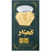 تصویر سکه طلا پارسیان ۱۰۰ سوت ۱۸ عیار 