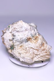 تصویر سنگ ترکیبی باریت فلوریت مالاکیت 