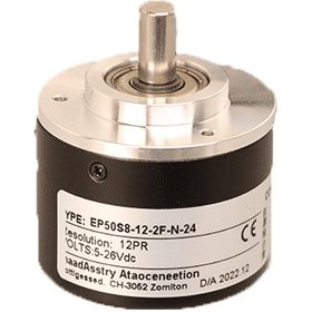 تصویر انکودر مطلق باینری آتونیکس مدل EP50S8-1024-2F-N-24 ساخت کره جنوبی Autonics optical rotary Encoder EP50S8-1024-2F-N-24 South Korea Brand