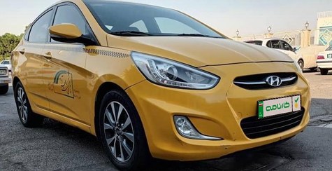 تصویر هیوندای اکسنت مدل 2015 ا Hyundai Accent blue Hyundai Accent blue