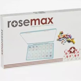 تصویر تقویم دارویی روزانه و هفتگی رزمکث rosemax 