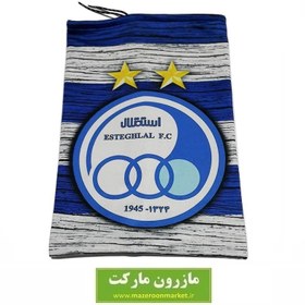 تصویر کلاه اسکارف ورزشی و هواداری Esteghlal استقلال رنگ آبی 